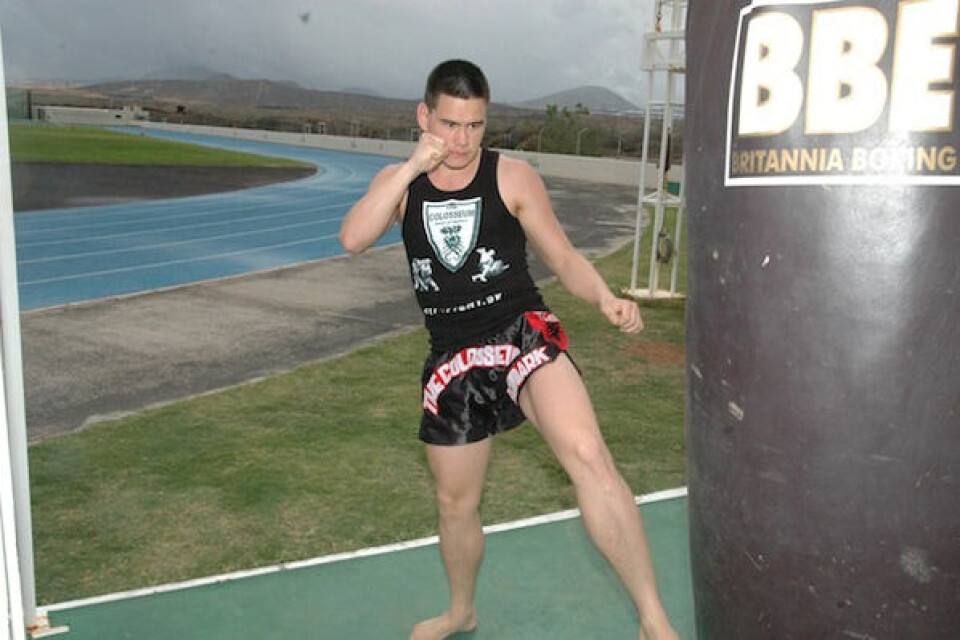 På billedet ses Frank Madsen under træningen på La Santa Sport på Lanzarote. Foto: John Jakobsen