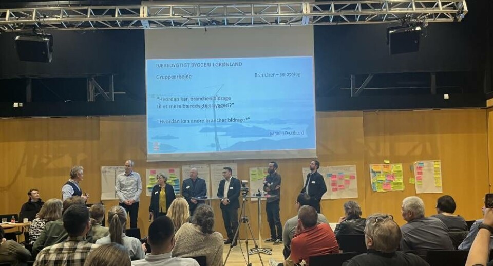 og DTU i samarbejde med Inuplan, Rambøll og tntnuuk holdt sidste uge en konference i Katuaq for aktører i byggebranchen om en grønlandsk certificeringsordning for bæredygtigt byggeri. Grønlandsbanken