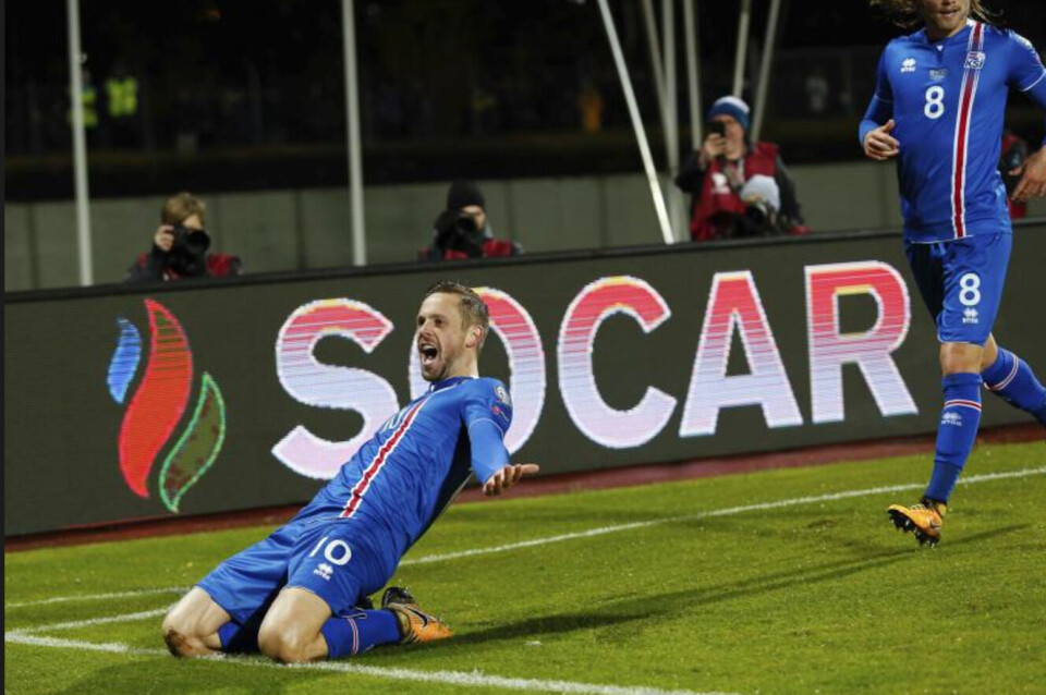 Første mål er scoret og vejen til VM er banet med sikkerhed.