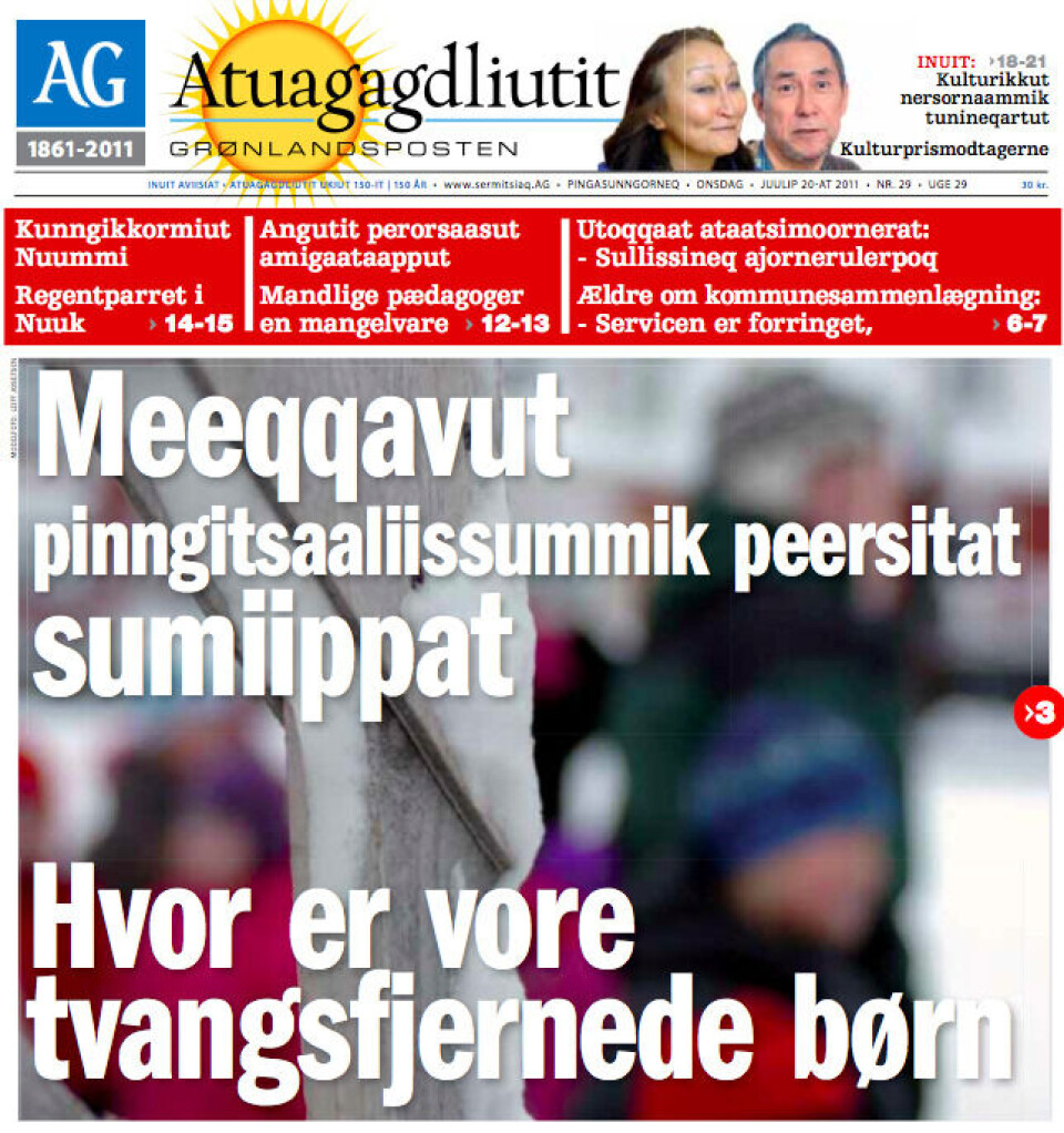 Denne uges AG - Atuagagdliutit