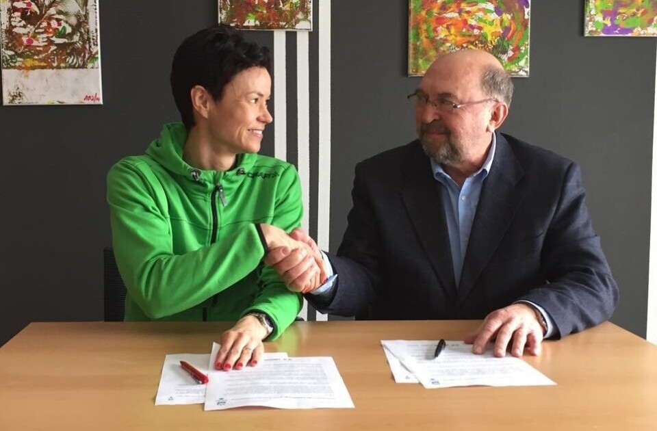 General Manager for Maliina Abelsen og direktør for Kriminalforsorgen i Grønland Hans Jørgen Engbo AWG 2016