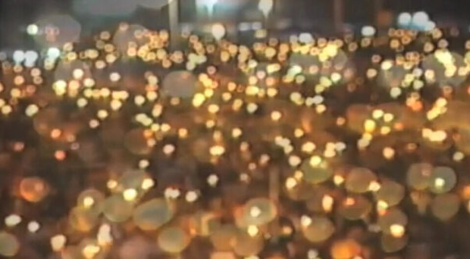 Kampagnen Sluk Lyset - eller Earth Hour - er på lørdag 31. marts. Foto: Screenshot fra Earth Hour video, 2011