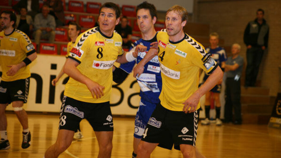 Jakob Larsen og Kristoffer Klev. Foto: Knud Fl. Larsen