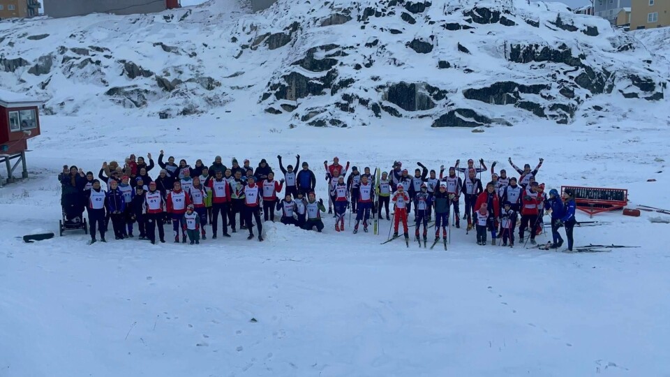 Lørdag var omkring 70 deltagere og frivillige samlet i Nuuk.