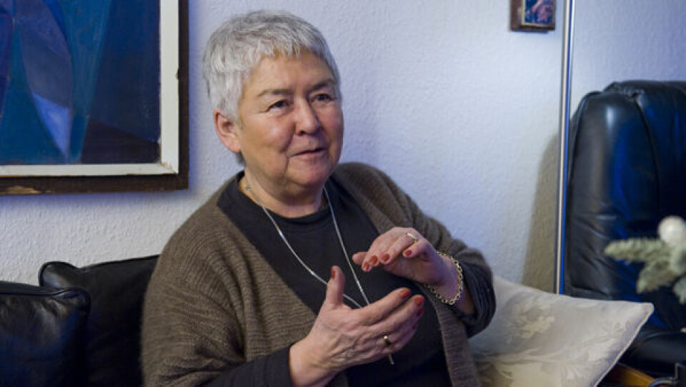 Tidliger domprovst, Emma Balslev flyttede tidligere på året til Danmark, hvor hun kan få en større pension, end hvis hun var blevet boende i Grønland. Foto: Leiff Josefsen.