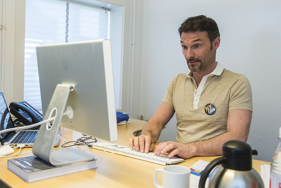 Michael Binzer var igen hurtig på tasterne, da han mandag i tre timer chattede med Sermitsiaq.AG’s læsere.