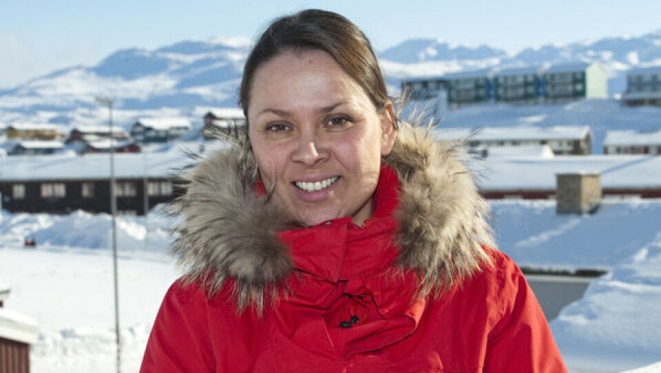 Heidi Møller – AG-mi aaqqissuisuunerugallartussanngortoq. Ass.: Leiff Josefsen