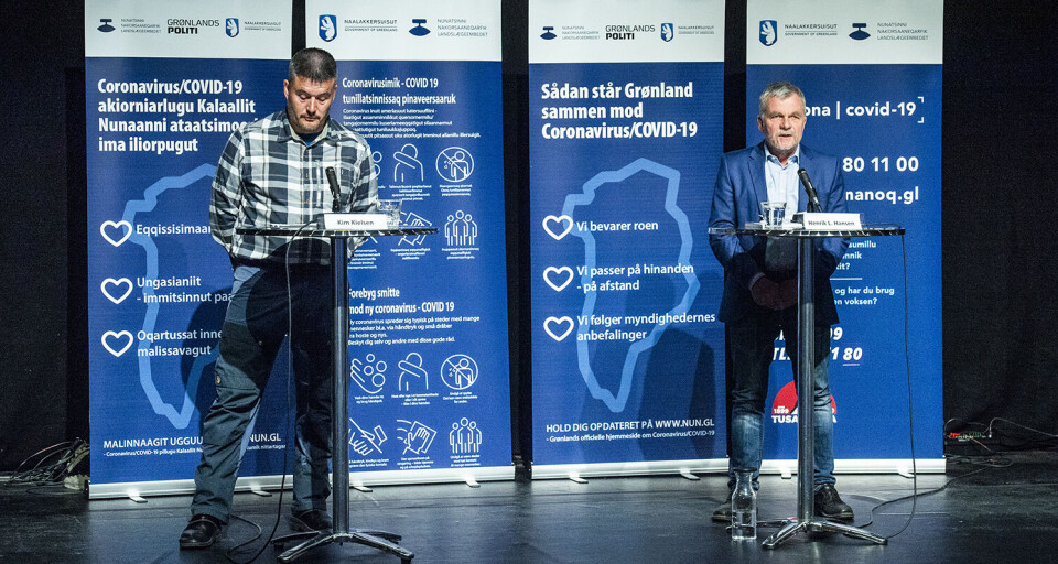 Marlunngorneq: Naalakkersuisut coronamut tunngatillugu killiffimmik saqqummiussissasut
