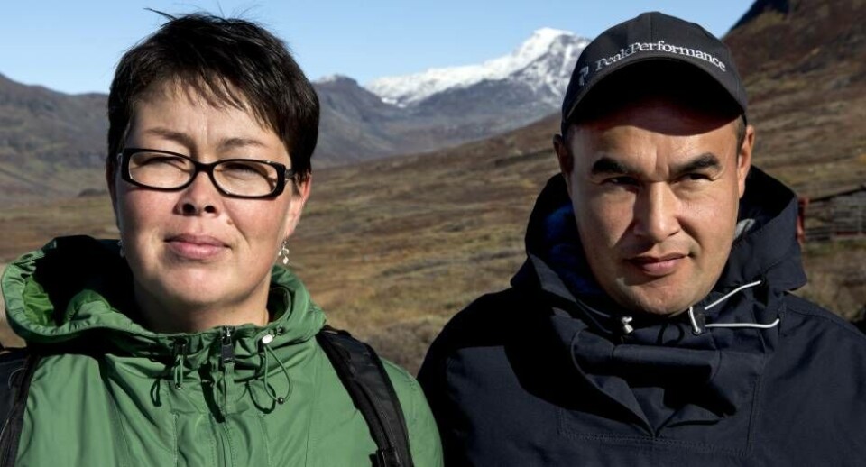 Elna Jensen aamma Henrik Knudsen