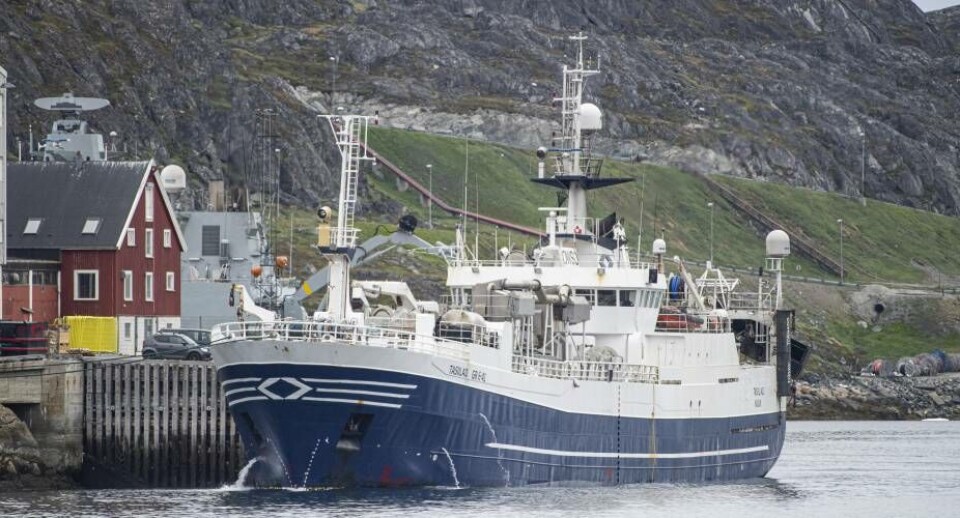 Tasiilaq Royal Greenlandimeersoq aammattaaq nunat tamalaat imartaanni avaleraqqortuunik aalisarnermut peqataavoq mannalu tikillugu 2.000 tonsit missaannik pisaqarsimalluni.