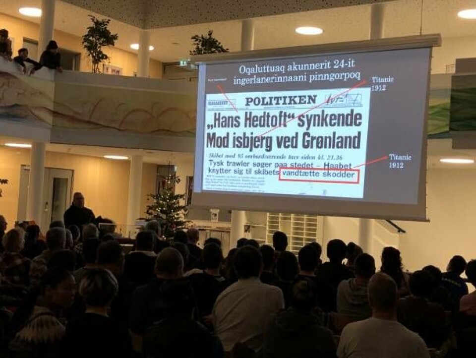 Hedtoftip ajunaarnera pillugu filimiliaq illu ulikkaarlugu attortissimanaqisumillu isiginnaarneqarsimavoq
